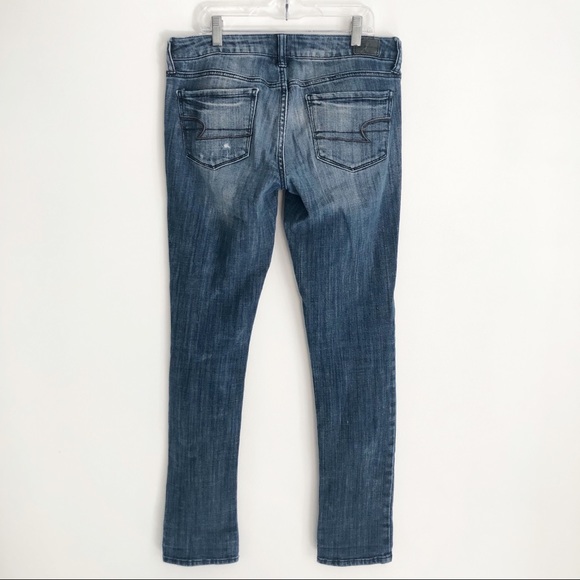 American Eagle Women’s Distressed Skinny Jeans 6 - Picture 11 of 16